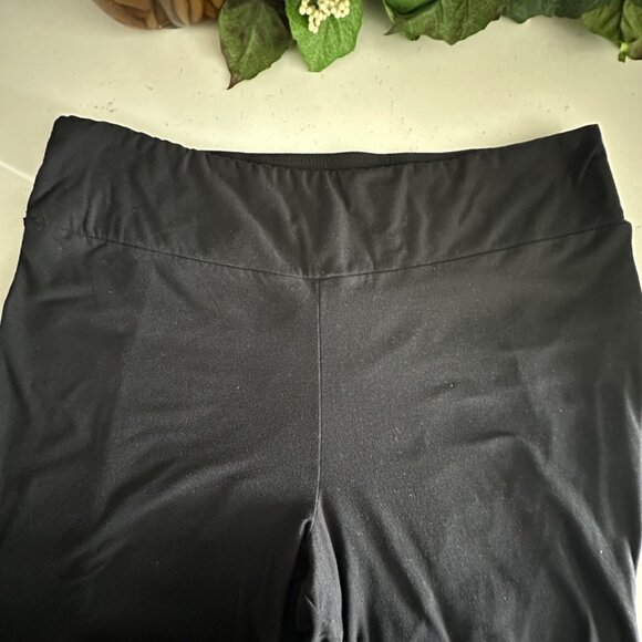 Black Flared Palazzo Pants XL No Boundaries Stretchy Fabric - Picture 5 of 6